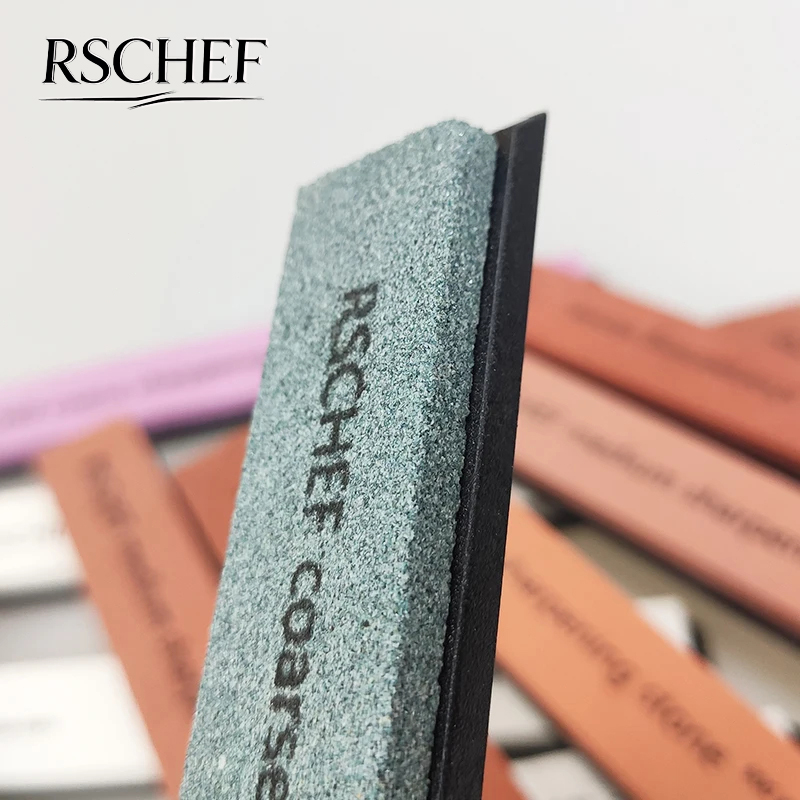 Sharpening Stone Whetstone - 60 # -3000 # หินลับมีดแบบมืออาชีพ อุปกรณ์ลับคมมีดในครัว