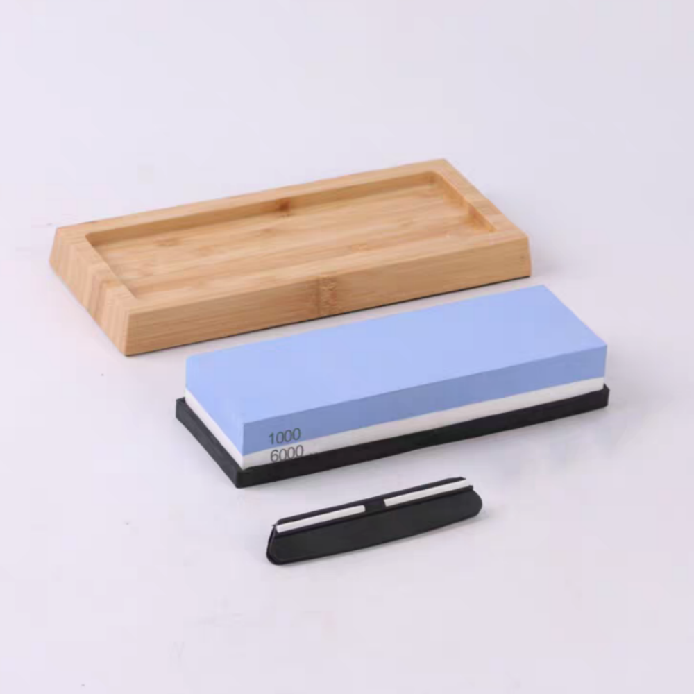 Sharpening Stone Whetstone - หินลับมีด หินลับคมสองด้าน หยาบถึงละเอียด ลับคมเร็ว สำหรับสแตนเลส ใช้ในครัวเรือน