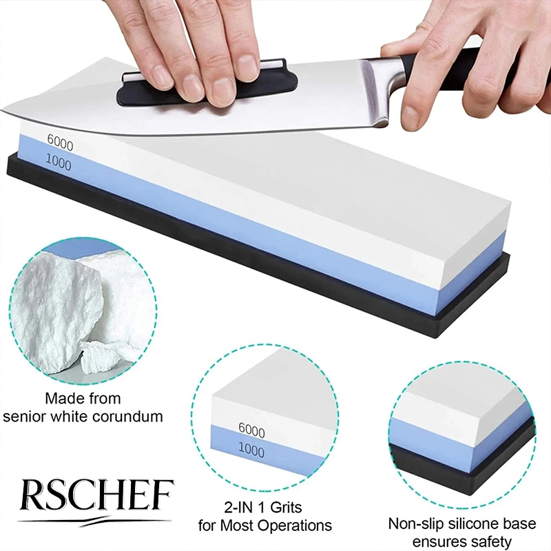 Sharpening Stone Whetstone - Whetstone Sharpening Stones มีดมืออาชีพ Sharpener บดหินน้ําหินครัวเครื่องมือ