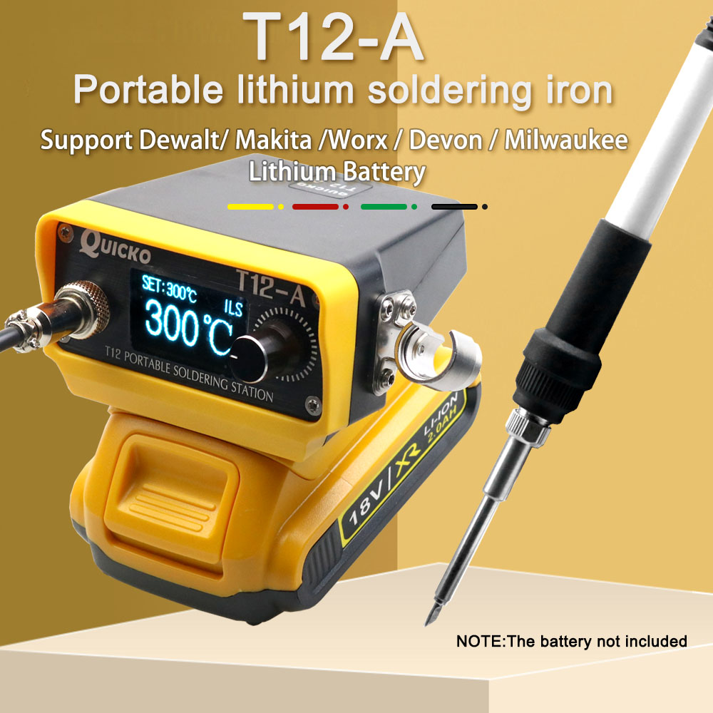 Milwaukee Drill M12 Fuel - เครื่องเชื่อมแบตเตอรี่ Li-ion แบบพกพาสำหรับ Makita/dewal/ milwauke/worx 18V