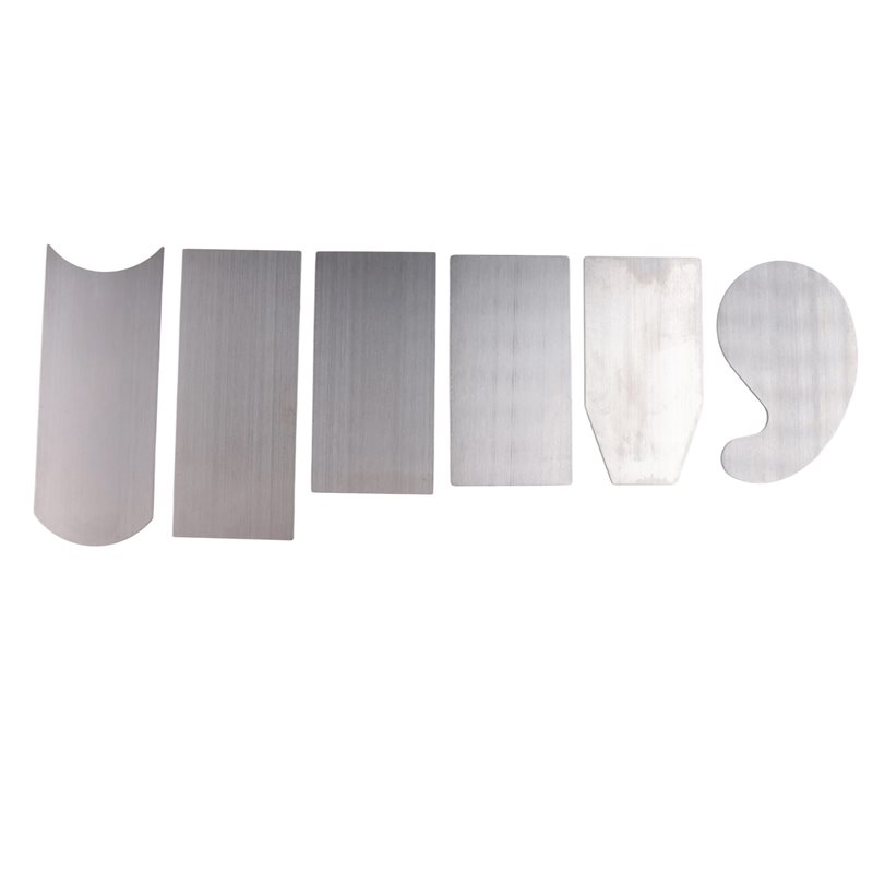 Card Scraper Cabinet - ชุดเครื่องมือขัดไม้ FAST-6 ชิ้น ประกอบด้วย 3 ชิ้นแบบสี่เหลี่ยม