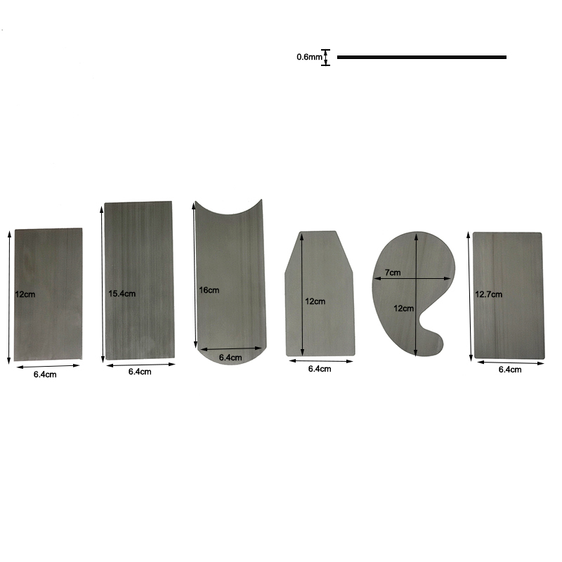 Card Scraper Cabinet - ไม้การ์ด Scraper ชุด Thicken แข็งตู้ Scraper
