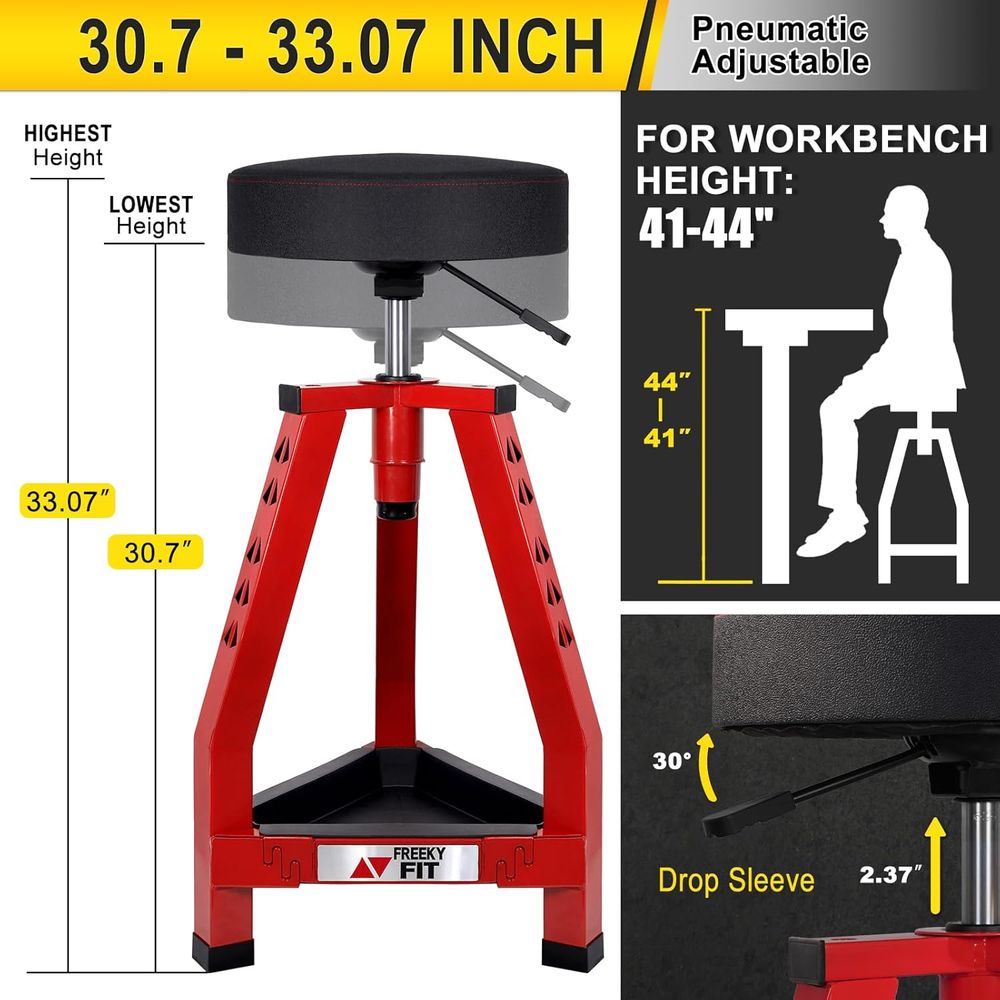 เก้าอี้ช่างปรับระดับได้, เก้าอ - Tools Mechanical Workshop บทวิจารณ์และราคา