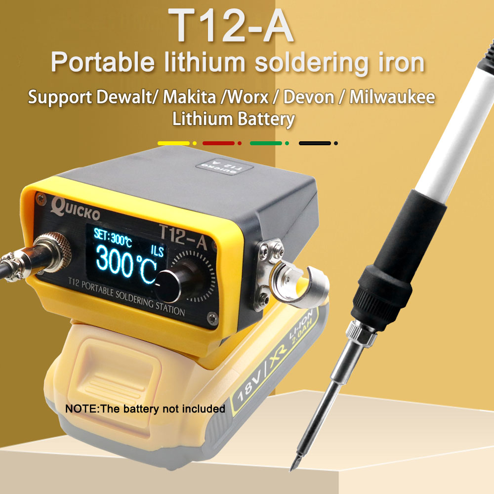 STM32 T12-A V3ไร้สายบัดกรีอุปก - Milwaukee Drill M12 Fuel บทวิจารณ์และราคา