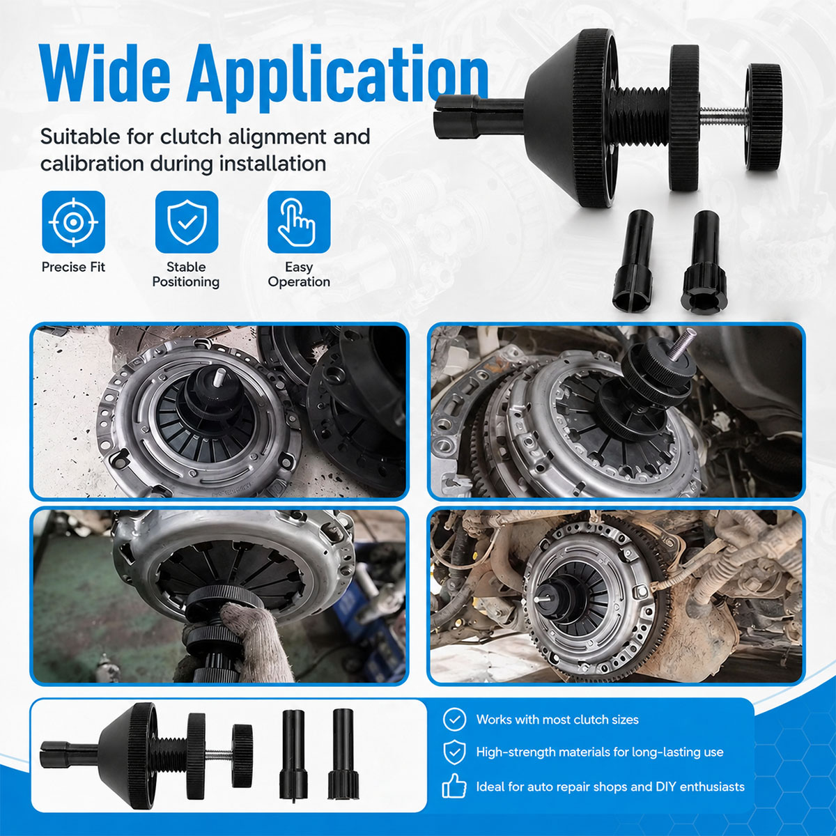 เครื่องมือจัดตำแหน่งคลัตช์ 1/2 - Workshop Tools Center บทวิจารณ์และราคา