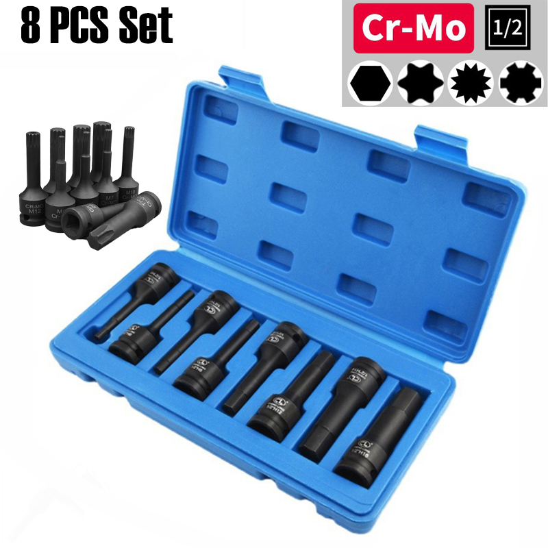 ชุดประแจบล็อก 1/2 นิ้ว 8 ชิ้น  - Hand Tools Maintenance Workshop บทวิจารณ์และราคา