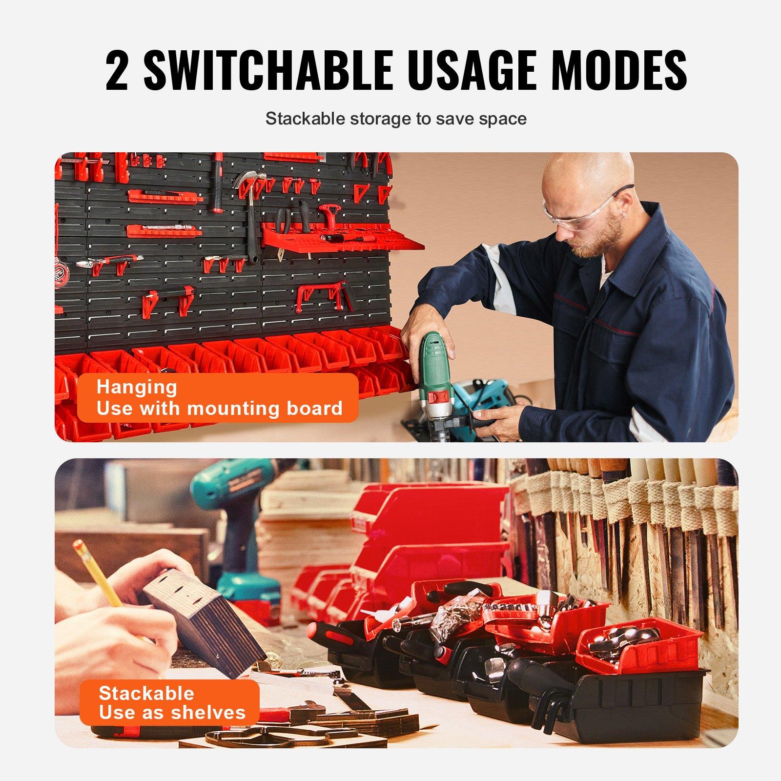 ชั้นวางของติดผนังแบบ 30 ช่องสำ - Workshop Tools Rack บทวิจารณ์และราคา