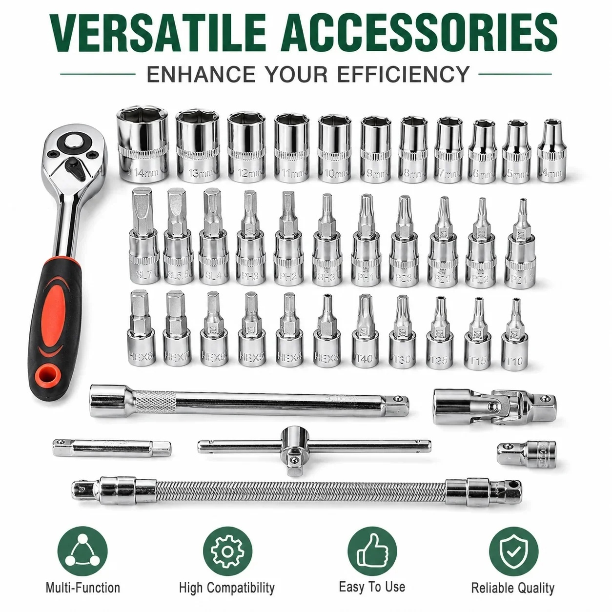 ชุดเครื่องมือซ่อมรถยนต์ 46 ชิ้ - Workshop Tools Sale บทวิจารณ์และราคา