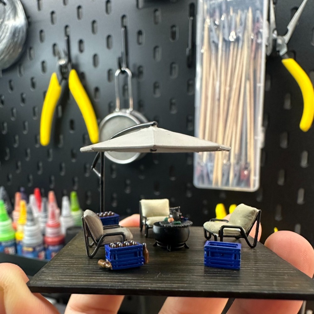 ไดโอรามา 1/64 ลานพักผ่อนจำลอง  - Tools Workshop Kids บทวิจารณ์และราคา