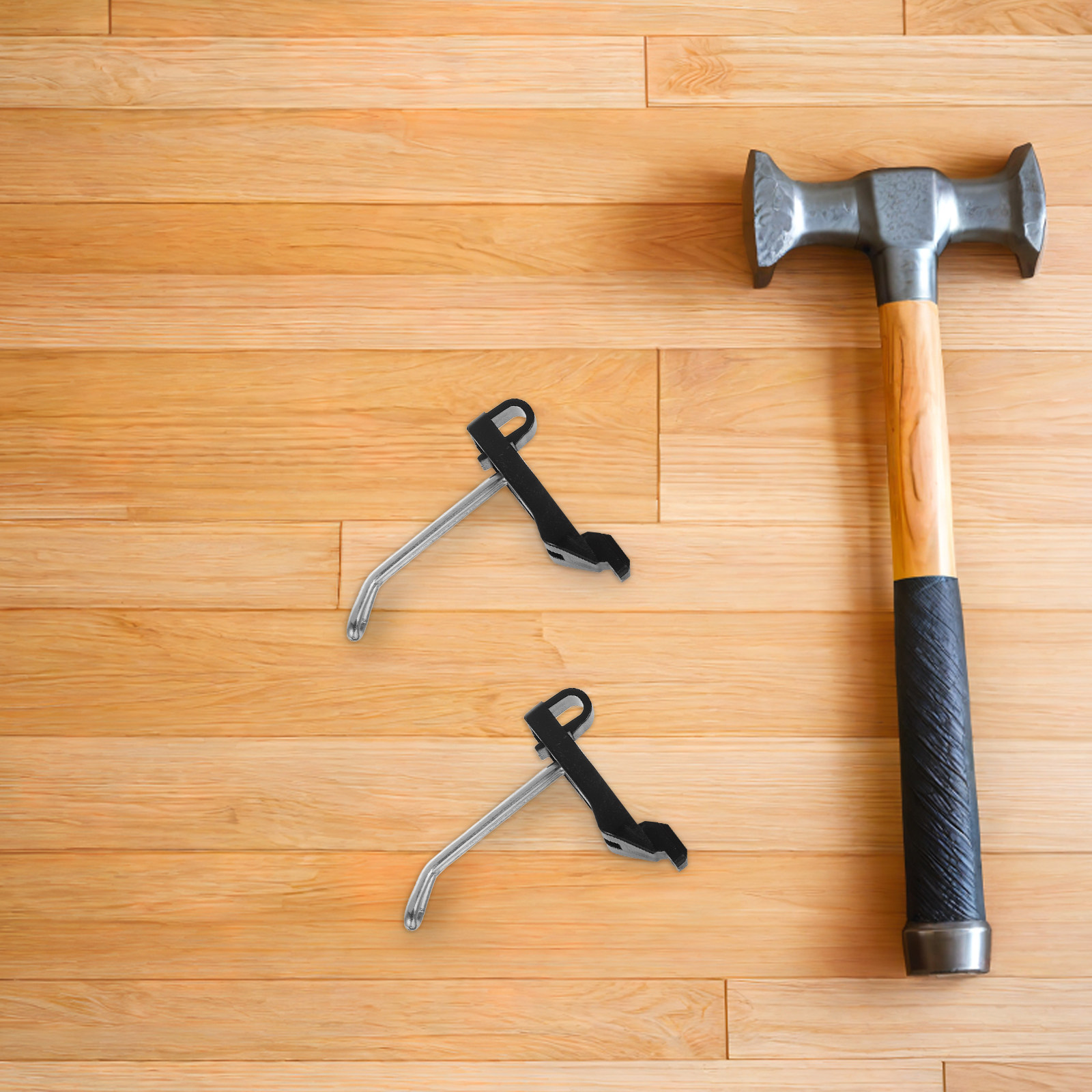 ตะขอแขวนแบบมีรูสำหรับแผ่นเพ็กบ - Workshop Tools Rack บทวิจารณ์และราคา