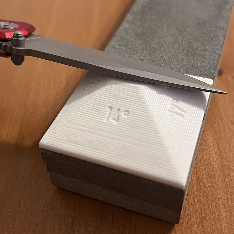หินลับมีด 1 ชิ้น พร้อมรางนำมุม - Sharpening Stone Whetstone บทวิจารณ์และราคา