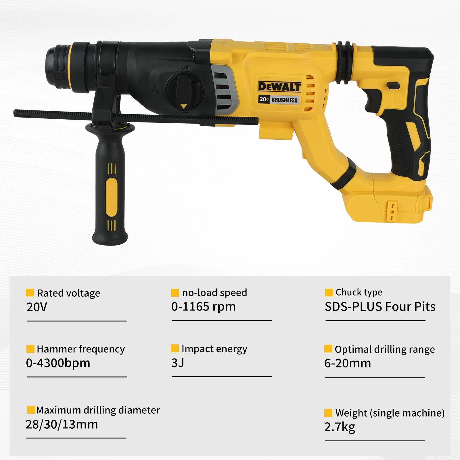 ลดราคา DEWALT สว่านโรตารี่ไร้ส - Workshop Tools Sale บทวิจารณ์และราคา