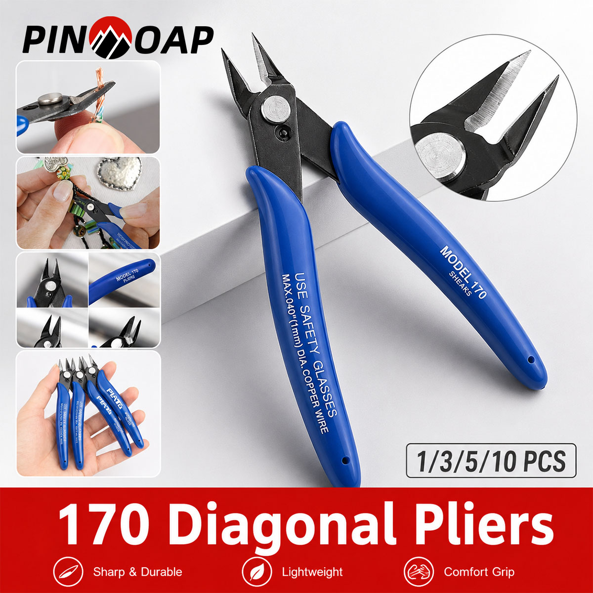 PINMOAP 170 คีมอเนกประสงค์เหล็ - Hand Tools In Workshop บทวิจารณ์และราคา
