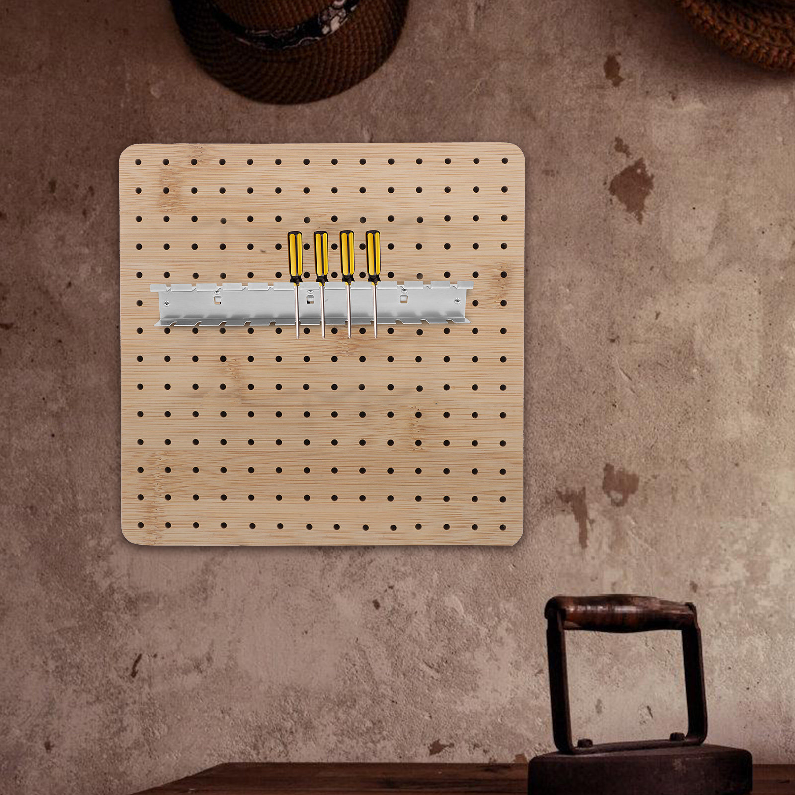 ตะขอแขวนไขควงแบบหนาสำหรับงานหน - Workshop Tools Rack บทวิจารณ์และราคา