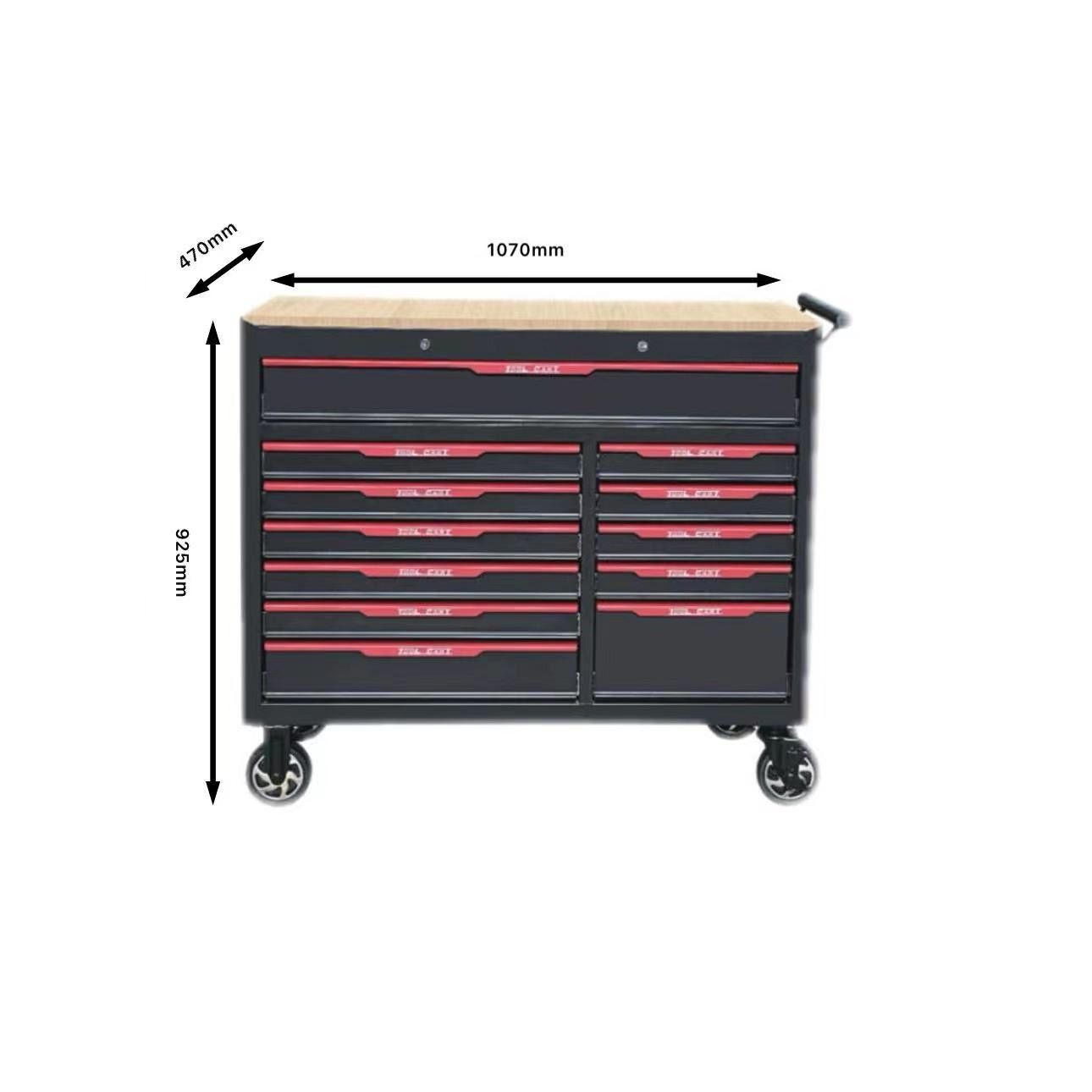 รถเข็นเครื่องมือ 12 ลิ้นชัก รถ - Hand Tools Maintenance Workshop บทวิจารณ์และราคา